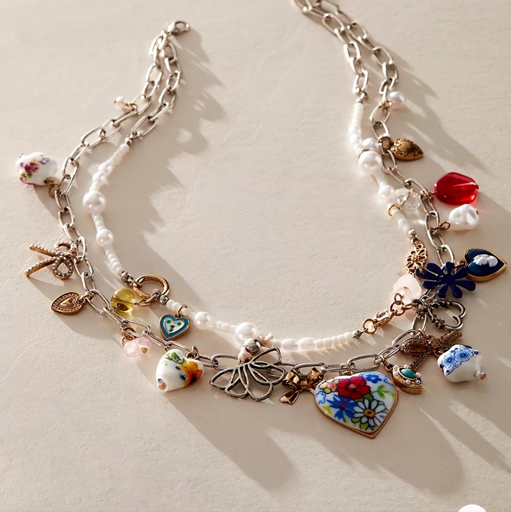 Free People Maxamillion Charm Necklace - Picture 3 of 4